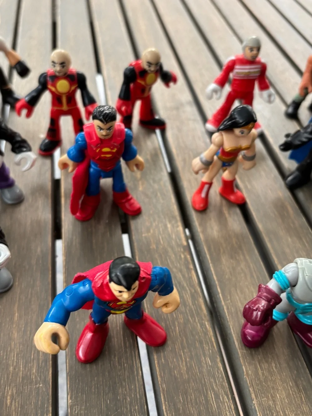 Lot of 38 Various Action Figures (Batman, Superman, Etc)